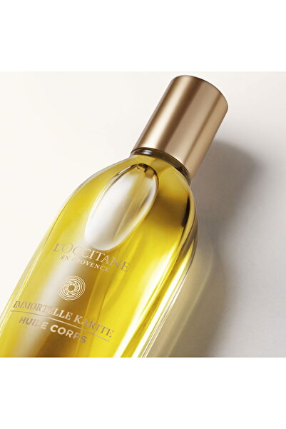 L'Occitane Immortelle Shea Yaşlanma Karşıtı Vücut Bakım Yağı, Ölmezotu ve Shea Yağı, 100 ml