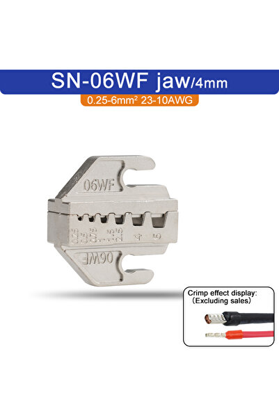 Choice5 SN-06WF jaw 1 pcs SN Crimping Pliers Jaw(Width 4mm/Pliers 190mm) Powd...