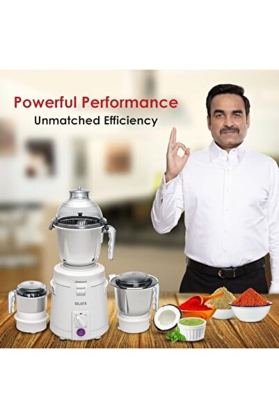 Generic خلاط ومطحنة سوجاتا دايناميكس ٩٠٠ واط | ٢٢٠٠٠ دورة في الدقيقة | تشغيل متواصل لمدة ٩٠ دقيقة | ٣