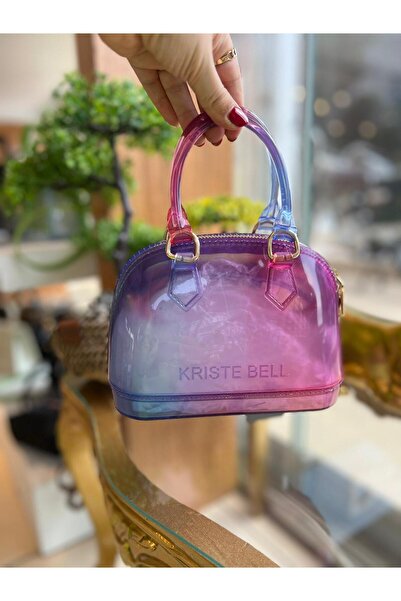 KRISTE BELL Women's Bag with Hand and Shoulder Straps Jole Acrylic 26996 Shiny Mix