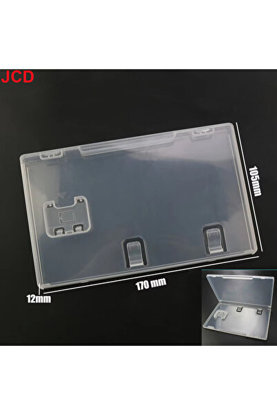 JCD 1 قطعة صندوق تخزين بطاقات الألعاب مع حامل خرطوشة شفاف لصندوق تخزين Switch