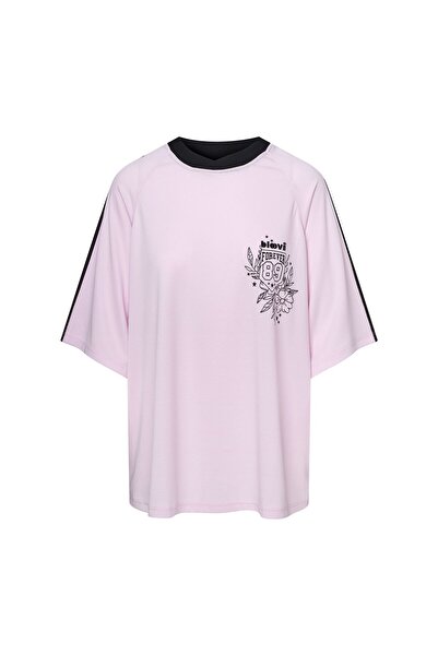 Bloovii Tricou sport pentru femei, stil baschet, model raglan, cu imprimeu grafic | Loomy