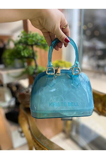 KRISTE BELL Women's Bag with Hand and Shoulder Strap Jole Acrylic 26996 Blue