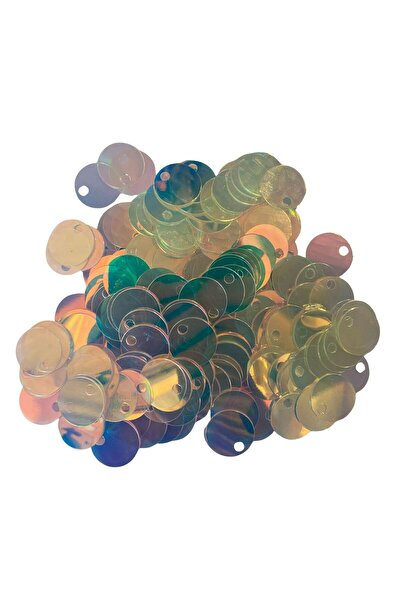 Bi hızlı Yarı Saydam Çanta Süsleme Pulu 20 mm ( 20 Gram ) Holoğrafik