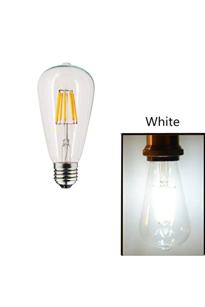 Choice لمبات إيديسون LED بيضاء 12 واط 220 فولت، مصابيح بيضاء دافئة ST64 قابلة...