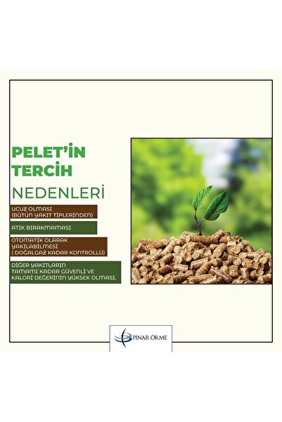 Genel Markalar A1 Kalite %100 Çam Peleti Yüksek Yanma Enerjisine Sahip Odun Peleti 10 kg Şeffaf Poşet