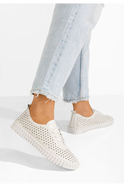 B T Shoes Béžové dámske poltopánky Tonelia V2