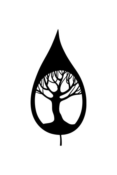 OEM Decor perete Frunza copac HH772 din lemn - 27 L x 57 H (cm)