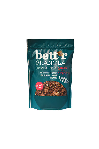 JollyMag Granola cu migdale si bucati de ciocolata neagra fara gluten 300g Bettr