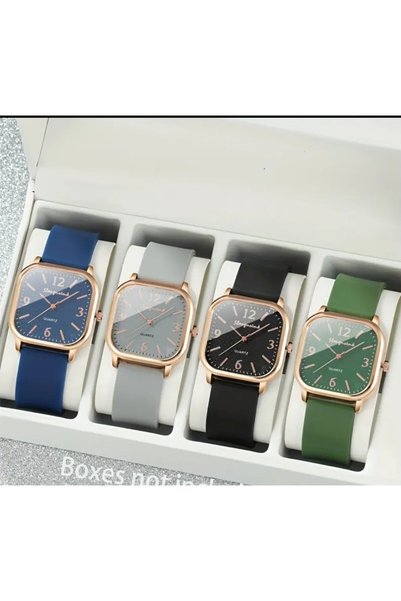 Game Gold Color Frame Elegant Design Watch with Bracelet as a Gift