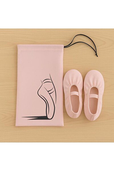 Ada Kostüm Tasarım حقيبة أحذية الباليه - صورة ظلية للأحذية (لا تشمل الأحذية ن...