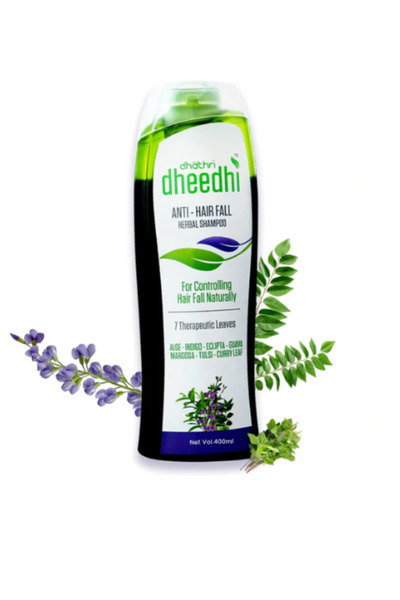 Dhathri شامبو مضاد لتساقط الشعر 400 مل × 4 قطع