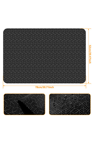 choice2 L 78X52cm C Stove Top Protection Pad Anti-fouling and Anti-oil Pad nd...