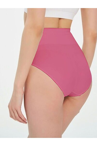 MİSTİRİK Mabet Model Waist Booster High Waist Shaping Corset Dusty Rose Color