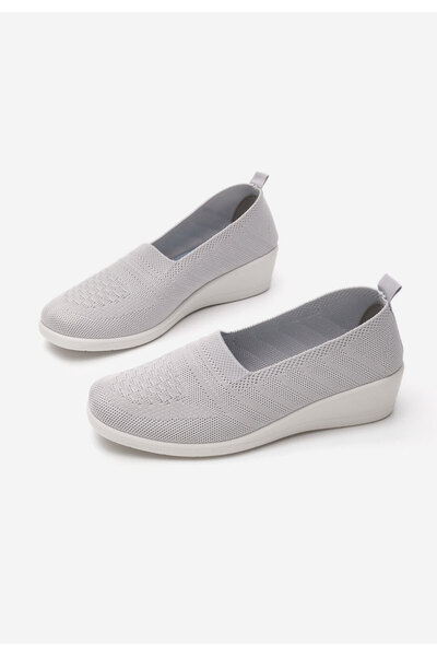 B T Shoes Pantofi casual dama Yadira gri