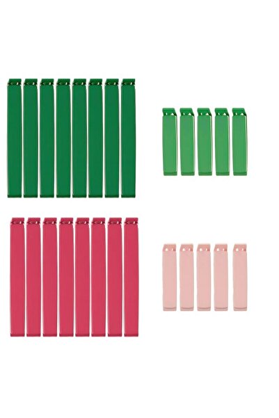 Generic مشابك قفل IKEA BEVARA، مجموعة من 30 مشبكًا، إغلاق بالمشبك، 06 × 12 × ...