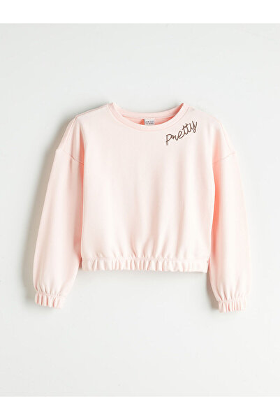 LC Waikiki Djevojačka majica sa okruglim izrezom za novu sezonu