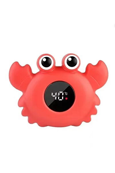 TechStore Pil Hediyeli Bebekler için Su Sıcaklığı Ölçer Bebek Banyo Termometr...