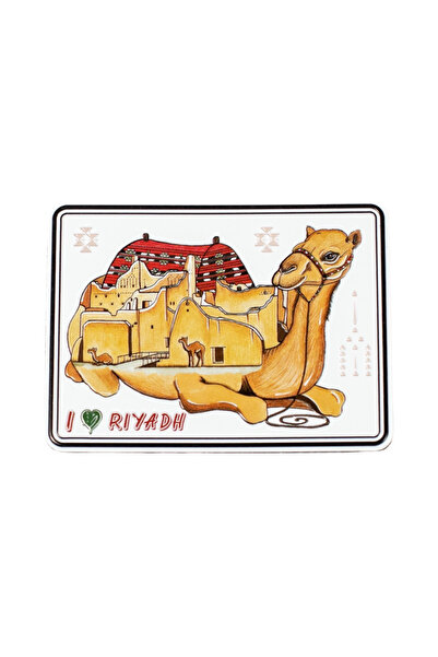 LURA souviners لورا الدرعية مغناطيس الجمل التذكاري