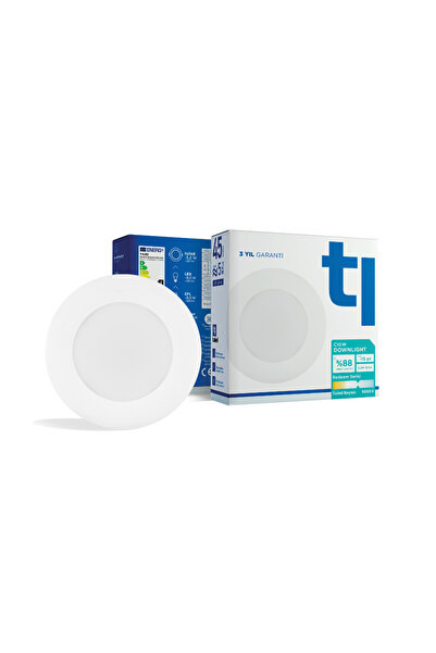 Tuled Redeem C10W Downlight, Titreşimsiz, Göz Konforu, 591 Lümen, Kırık Beyaz...