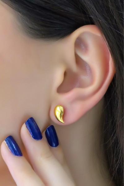 aytekgold 14 Ayar Su Damlası Küpe