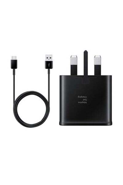 BLACK TIGER Fast Wall Charger With Type-C Cable Black