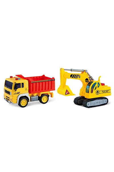 OEM Set de joaca City Service Excavator si basculanta 1:20