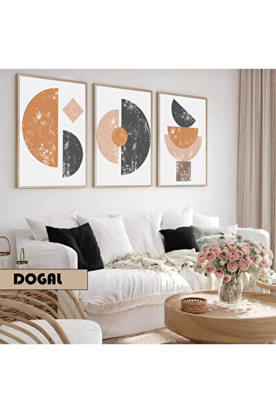 Harika bir ev Dečija soba Dnevna soba - Minimalistički Moderni Boemski NARANČ...