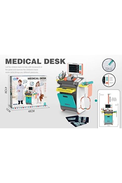 OEM Set de joacă pentru copii Doctor, birou medical, multicolor