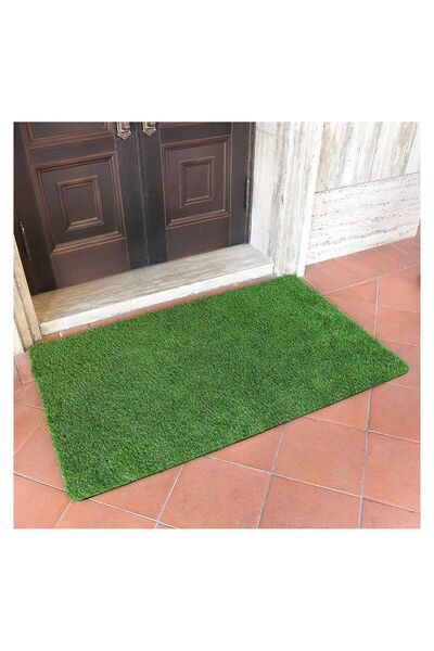 Generic LINGWEI Artificial Grass Door Mat 40x60 Cm