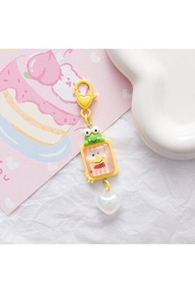 Choice 6 2025 Hello Kitty Sanrio Keychain Cute Cinnamoroll Kuromi Keyring My Melody Keychains Children Toy.