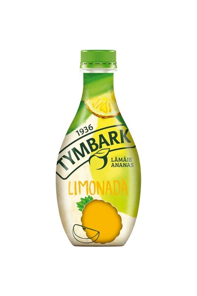 Tymbark Set 12 limonade cu lamaie si ananas, 400ml
