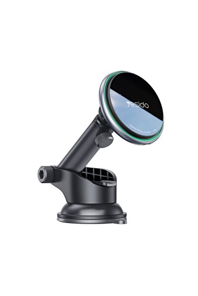 Yesido C132 Phone Holder with 15W Strong Magnetic Charging and 12 Built-in Magnets for iPhone 12 and 13