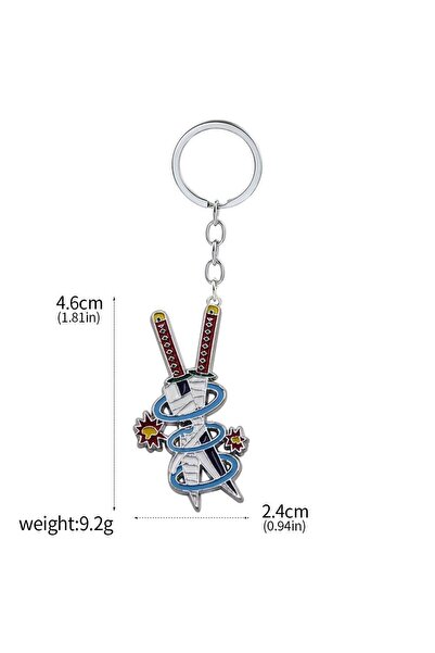 Choice18 بانداي k00616-13 أنيمي شيطان القاتل السيف سلسلة مفاتيح كيميتسو نو يا...
