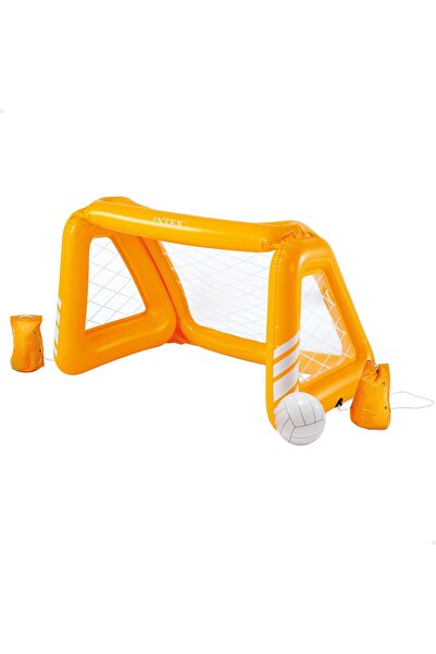 erorex Fun Goals Game Aufblasbares Wasserballspiel Wasserballnetz 140 X 89 X 81 Cm