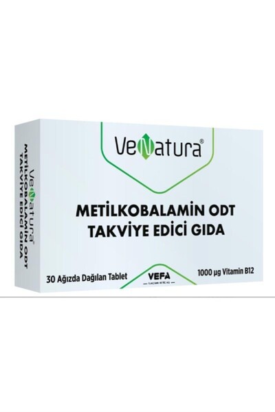VeNatura Vitamin B12 Metilkobalamin ODT 30 Tablet