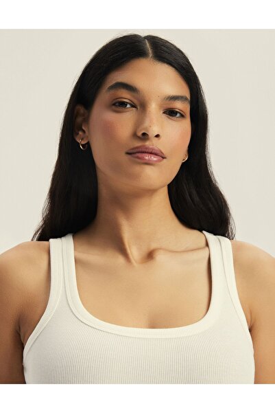 ESOTIQ Women's Camsiole Top Sleeveless Undershirt Ribbed Tank Top Cotton & Viscose | Jody