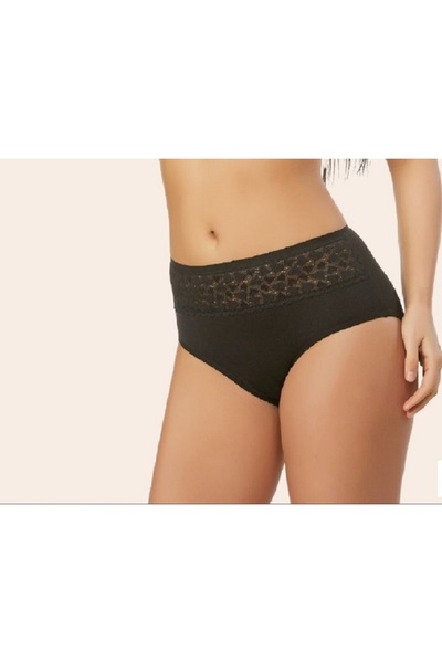 Belinay Women'S, Lace Detailed 4-Piece Panties, Black