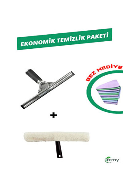 Femy Camsil Silme Aparatı Çekçek Metal 35 Cm Mikrofiber Pelüş Ve Aparatı 35 C...