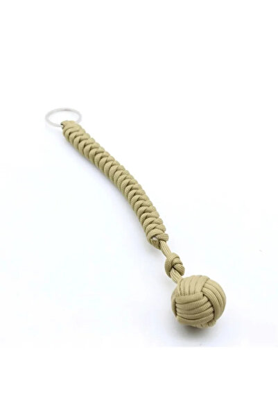 Choice سلسلة مفاتيح للدفاع عن النفس من الفولاذ على شكل قبضة قرد من قطعة واحدة...