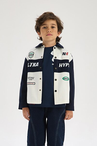 Nebbati Boy's Colorful Shirt