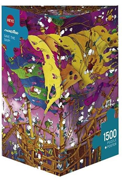 Heye Puzzle 1500 piese Save the Ship!