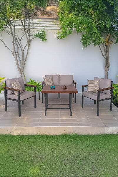 neokas Bahce Mobilyası, Modern Balkon Mobilyası, Kafe Oturma Takımı, Teras Ko...