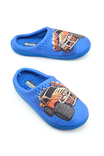 GEZER Boy's Winter Comfortable Sole Home Garden Gondola Slippers
