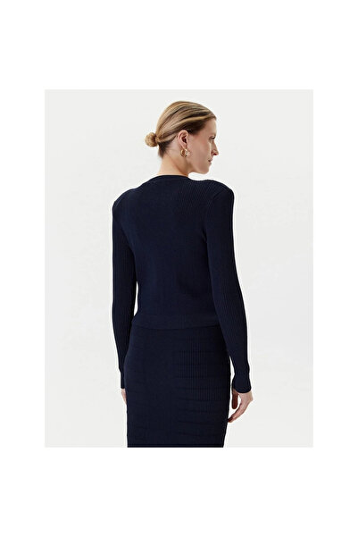 Guess Emmie Kadın Lacivert Triko Hırka W5YR09Z0130-G7V2