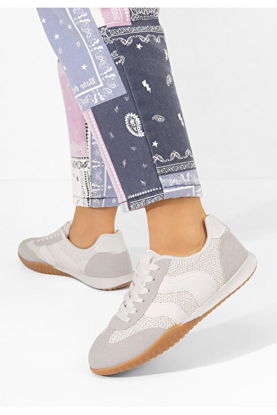 B T Shoes Biele dámske tenisky Victorina V2