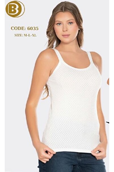 Belinay Women'S, Thick Straps, White Tank Top