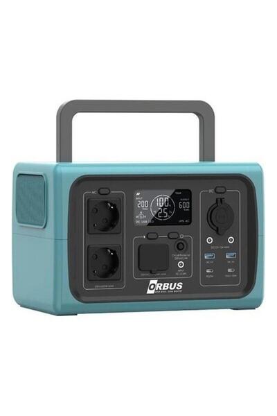 ORBUS 600W Taşınabilir Güç Kaynağı LIFEPO4POWER Station