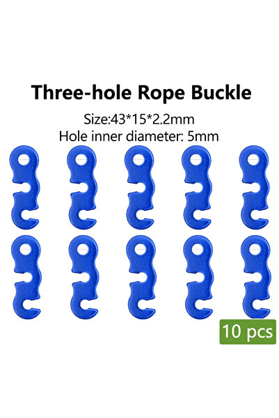 Choice مجموعة أدوات تثبيت حبل خيمة تخييم قابلة للتعديل من 10 قطع/قطعة واحدة، ...