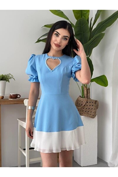 FM Group Рокля с детайл „Safe Heart“